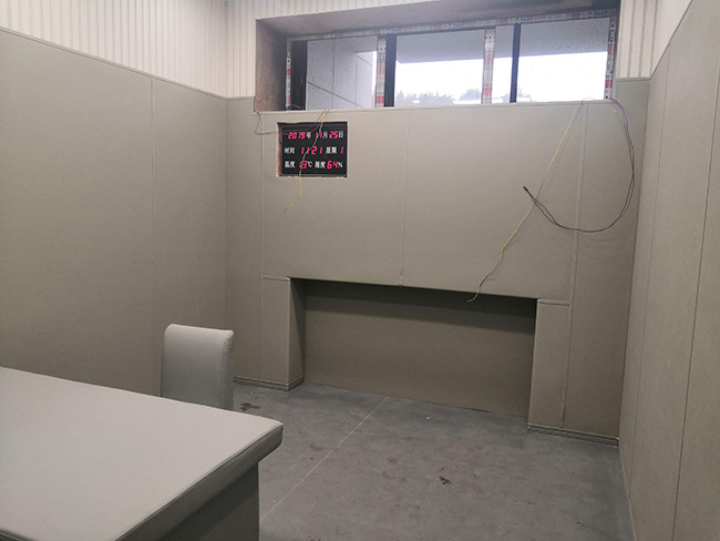 審訊室軟包廠家談話室星美防撞軟包